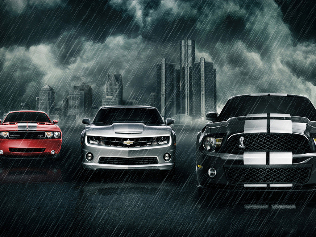 american muscle cars Wallpaper__yvt2